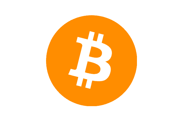 Bitcoin-logo kryptolompakosta tehtävän kasinotalletuksen, euroarvon ja KYC-tarkistuksen arvioinnissa