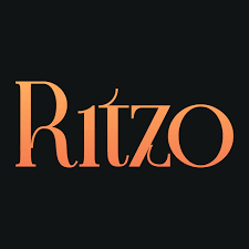 Ritzo-logo ensitalletusbonusta ja ilmaiskierroksia esittelevässä kortissa